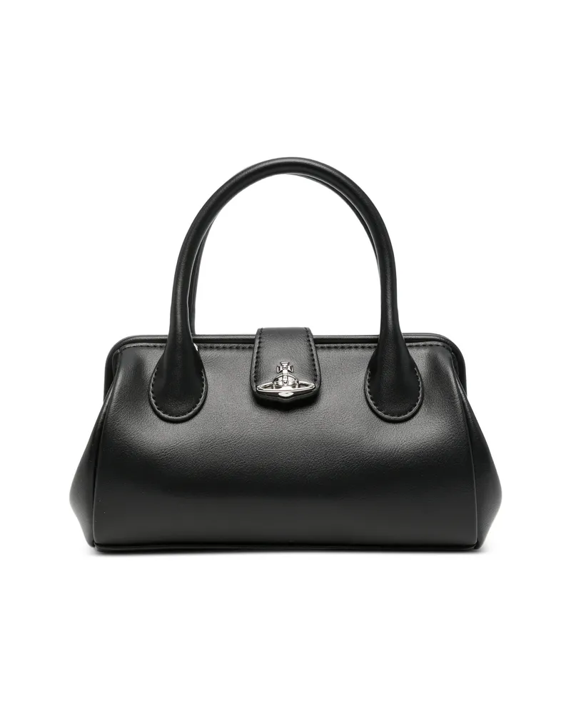 Vivienne Westwood Pamela Logo-plaque Tote Bag Black
