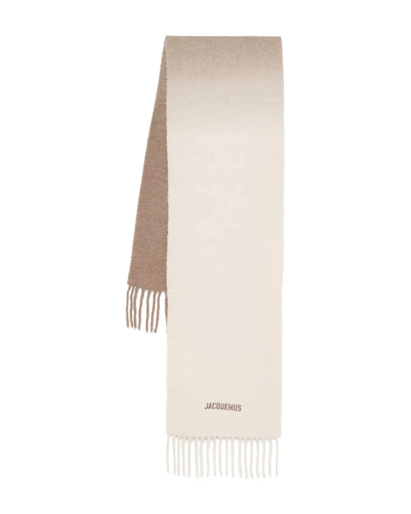 Jacquemus The Moisson Scarf Neutrals