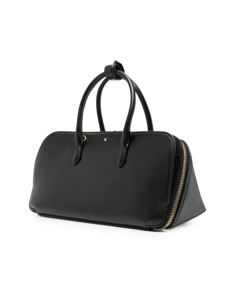 Alaïa Small Delta Logo-detail Tote Bag Black