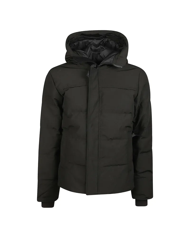 Canada Goose MacMillan Hooded Quilted Jacket Black