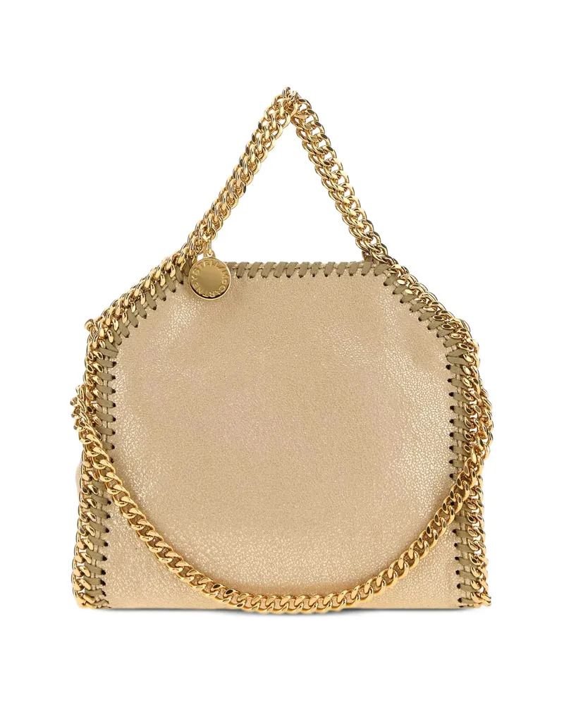 Stella McCartney Tiny Falabella Chain-trim Tote Bag Neutrals