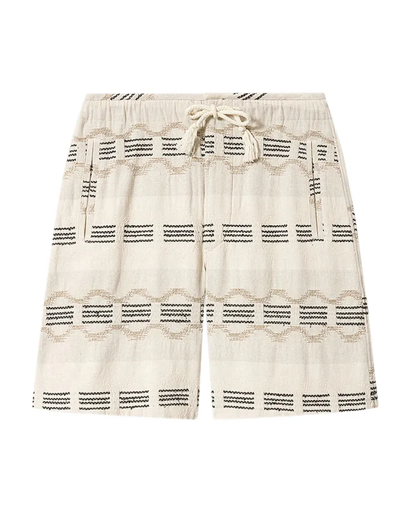 Isabel Marant Deliann Patterned Shorts Neutrals
