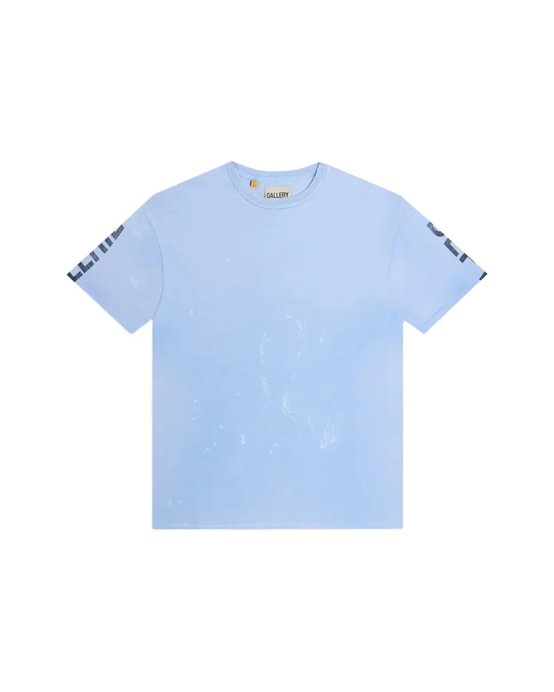 GALLERY DEPT. Painted Logo-print T-shirt Blue