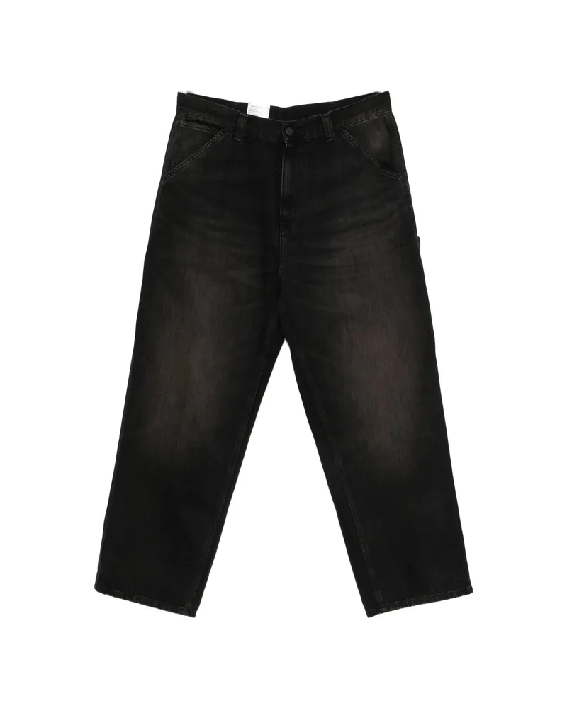 Carhartt WIP OG Single Knee Washed-effect Jeans Black