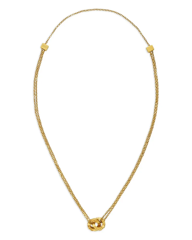 Versace Greek-motif Necklace Gold