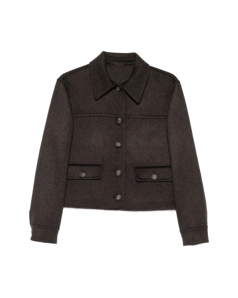 Brunello Cucinelli Flap-pocket Jacket Brown