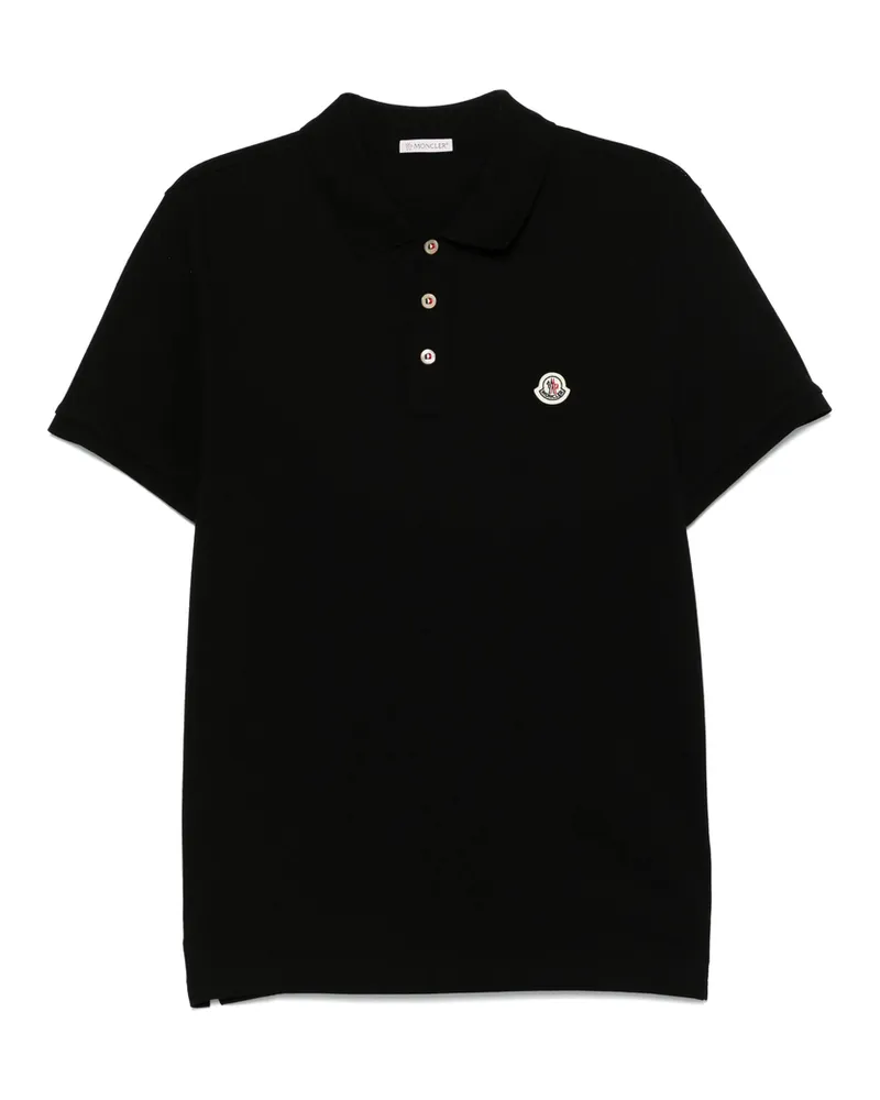 Moncler Logo-patch Cotton Polo Shirt 
