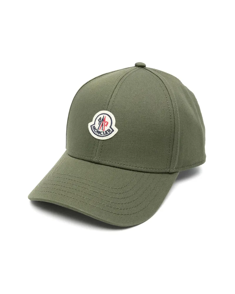 Moncler Logo-patch Baseball Cap Green