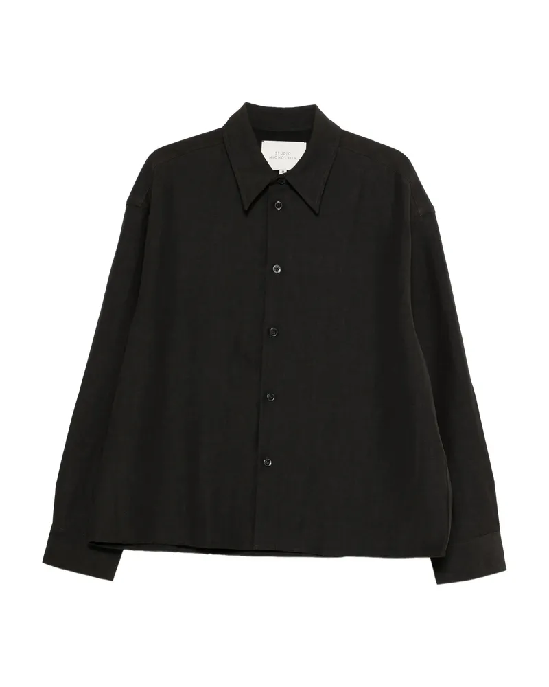 Studio Nicholson Long-sleeve Shirt Brown