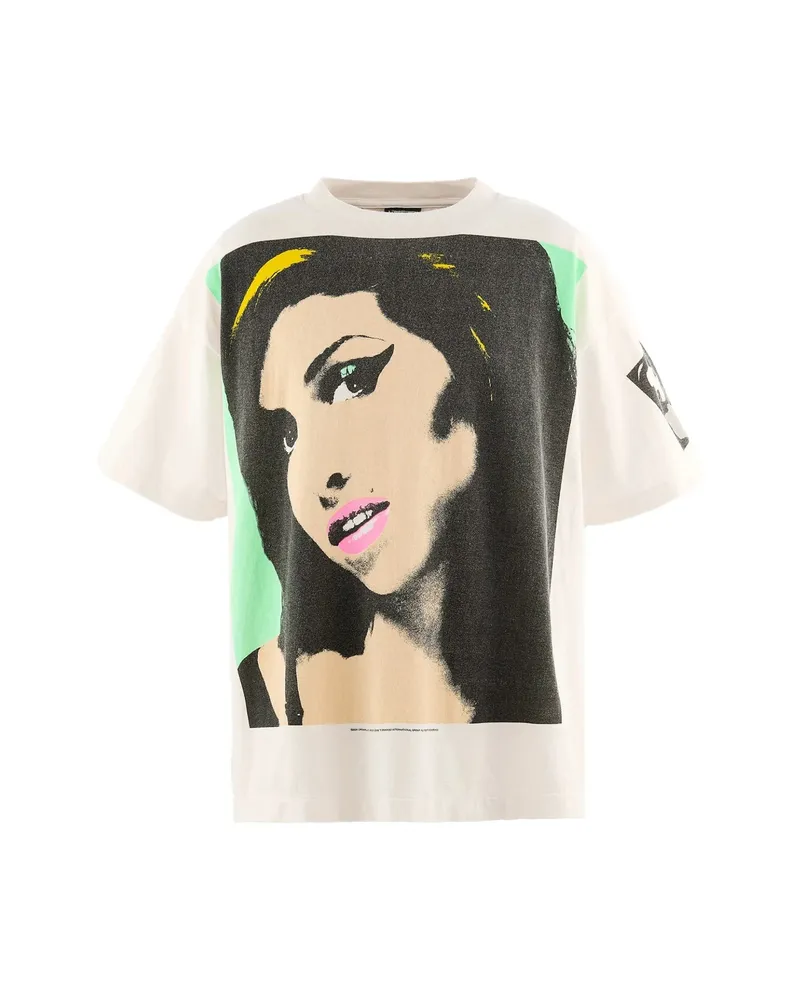 SAINT MXXXXXX AMY_SS T-SHIRT/BACK TO BLK / WHT Neutrals