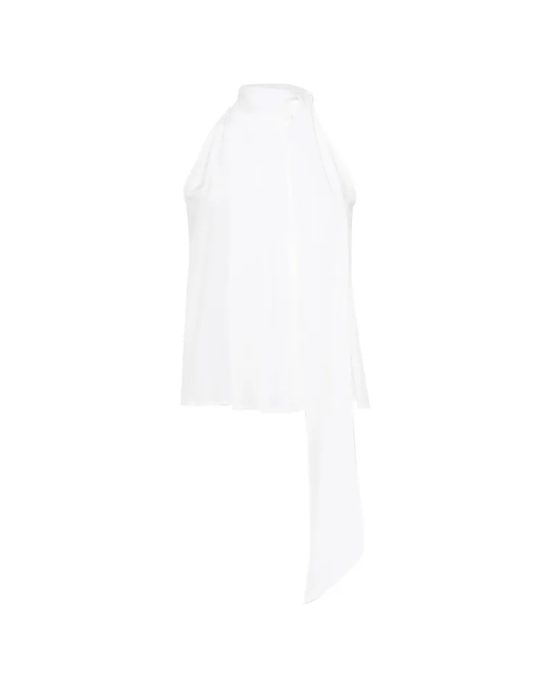 Max Mara Sleeveless Blouse White