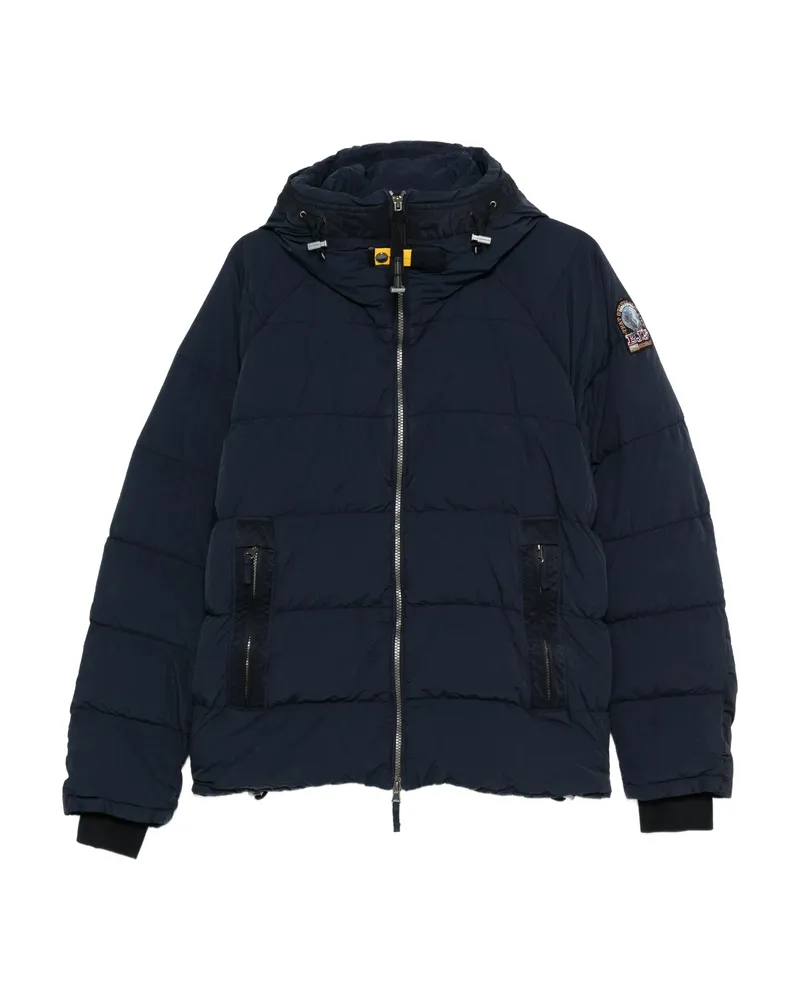 Parajumpers Hooded-quilted Jacket Blue