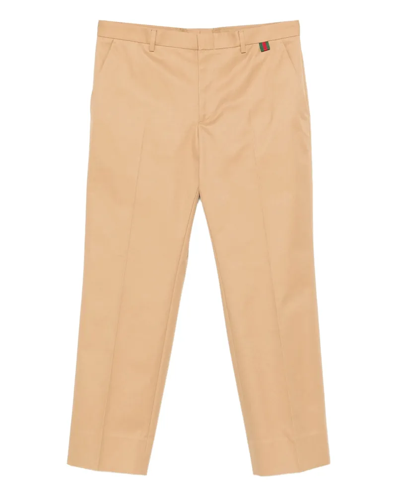 Gucci Beige Trousers Neutrals