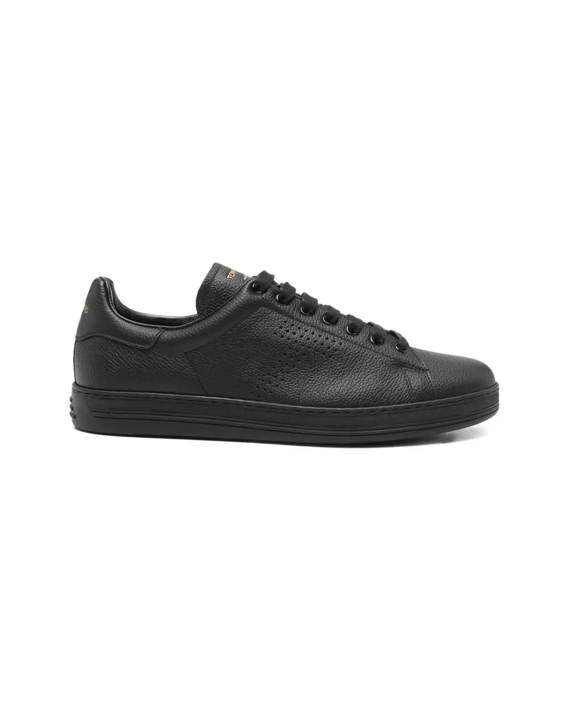Tom Ford Perforated Sneakers Black