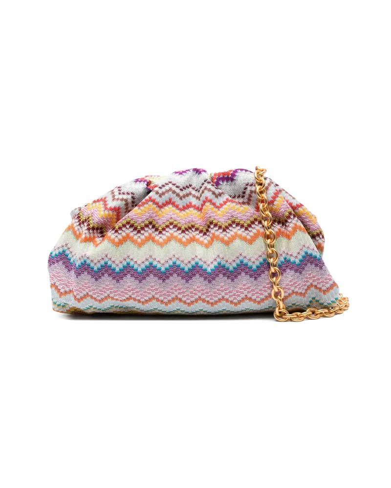 Missoni Zig Zag Shoulder Bag Orange