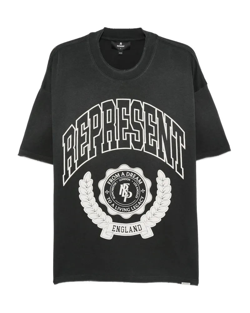 REPRESENT Legacy Crest T-Shirt Black