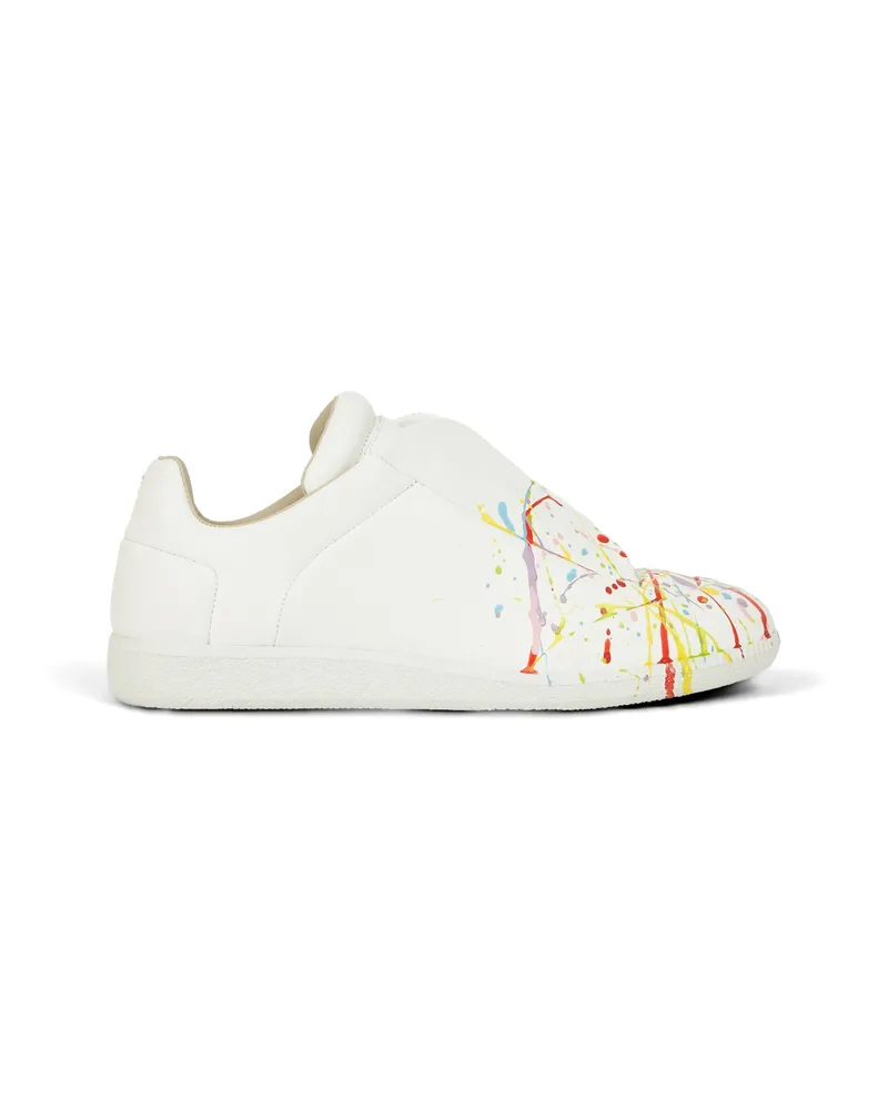 Maison Margiela Future Paint-splatter Sneakers White