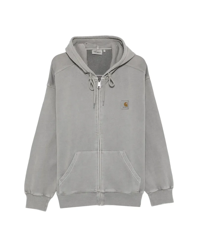 Carhartt WIP Zip-fastening Hooded Sweatshirt Grey