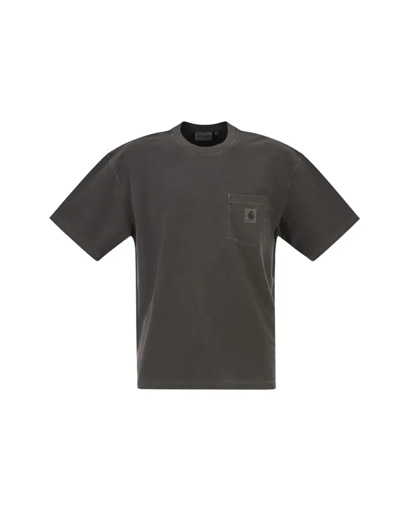 Carhartt WIP Pocket-detail T-shirt Grey