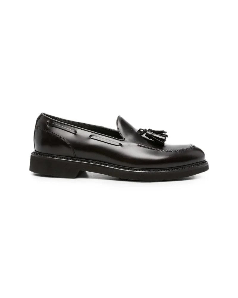 Canali Tassel-detail Loafers Brown