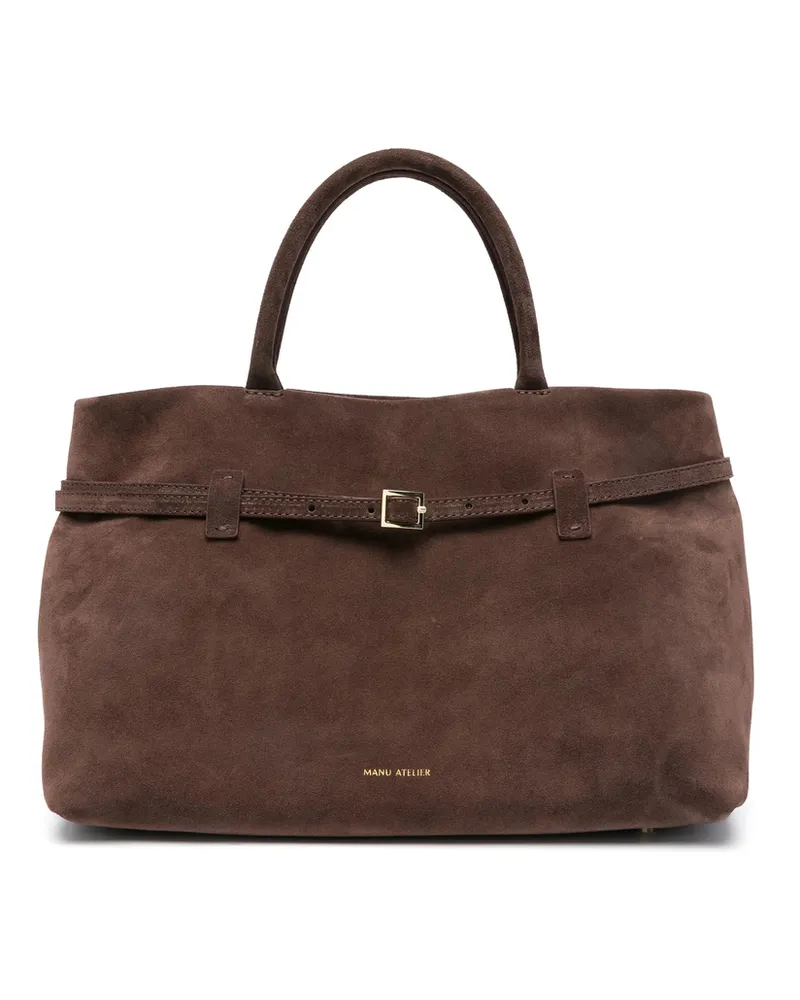 Manu Atelier Le Cambon 35 Tote Bag Brown