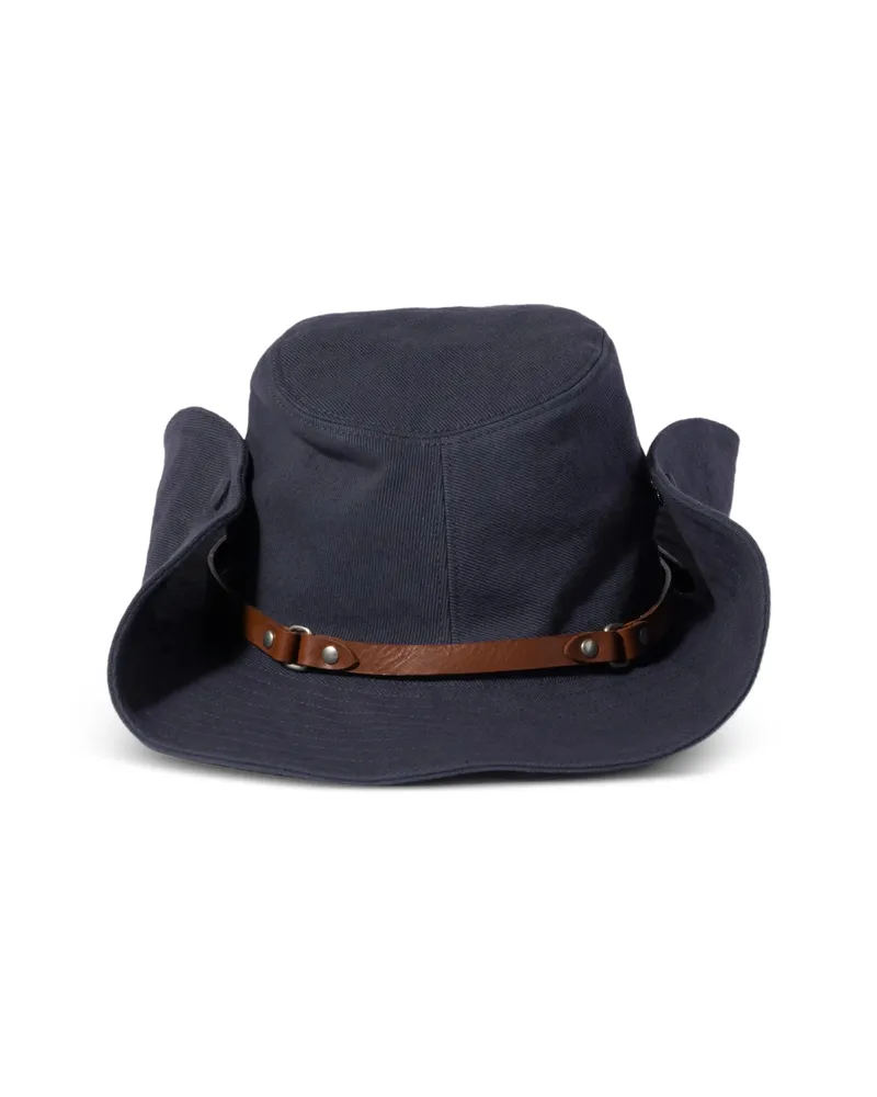Miu Miu Drill Cowboy Hat Grey