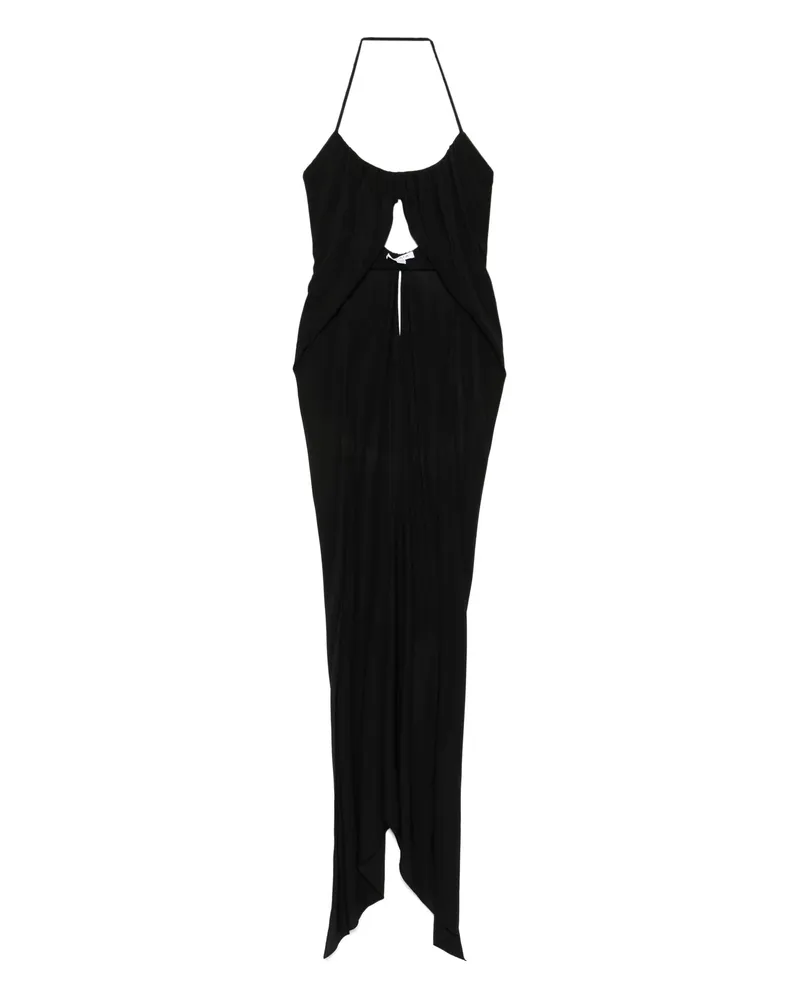 Alaïa Cut-out Halter Neck Top Black