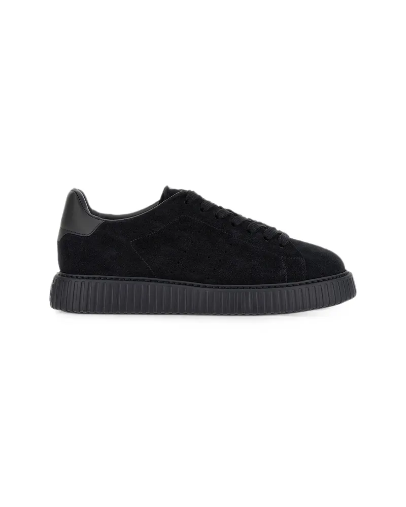 Hogan H-Stripes Sneakers Black