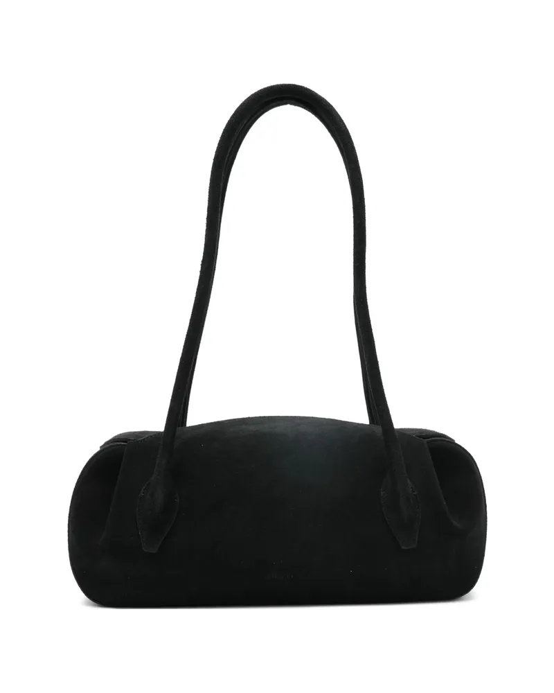 YUZEFI Oyster Shoulder Bag Black