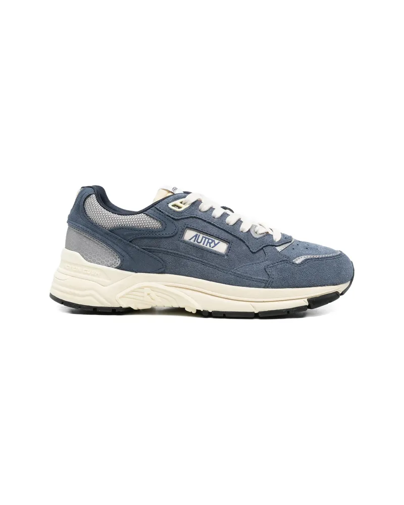 AUTRY Panelled Sneakers Blue