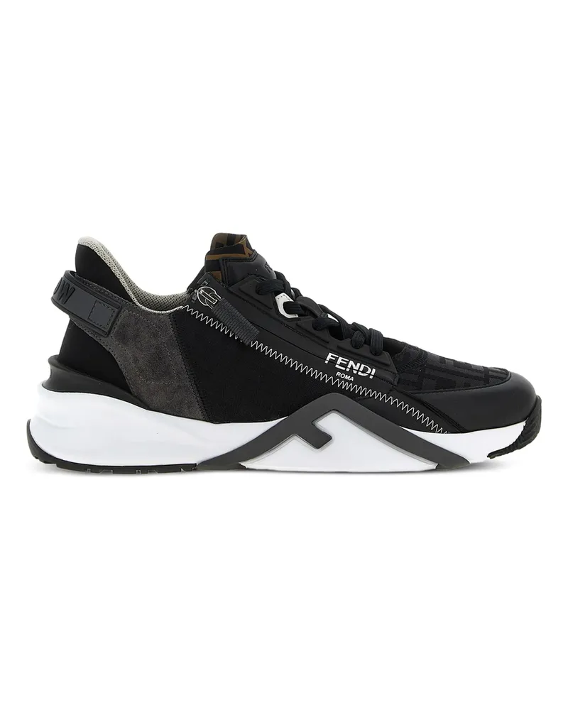 Fendi Flow FF Jacquard Sneakers Black