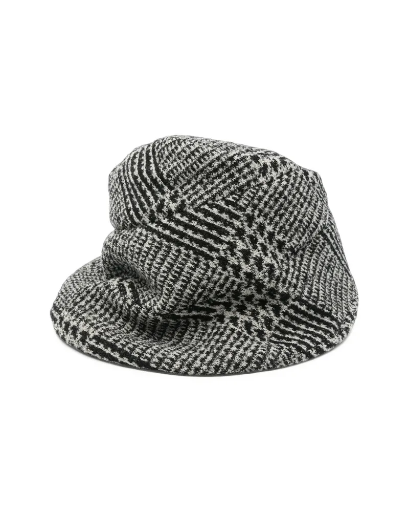 Junya Watanabe Patterned Hat Black