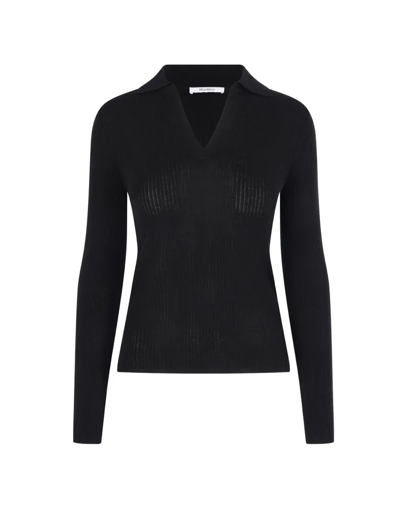 Max Mara Gergo V-neck Sweater Black