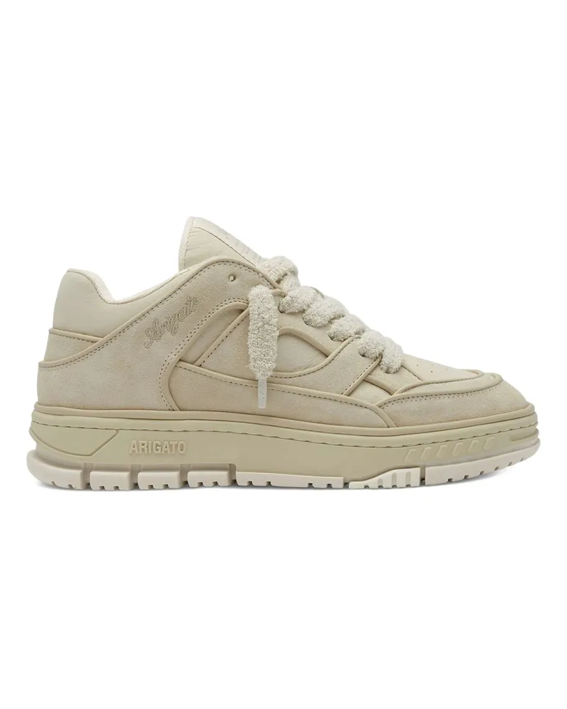 Axel Arigato Area Lo Embossed-logo Sneakers Neutrals