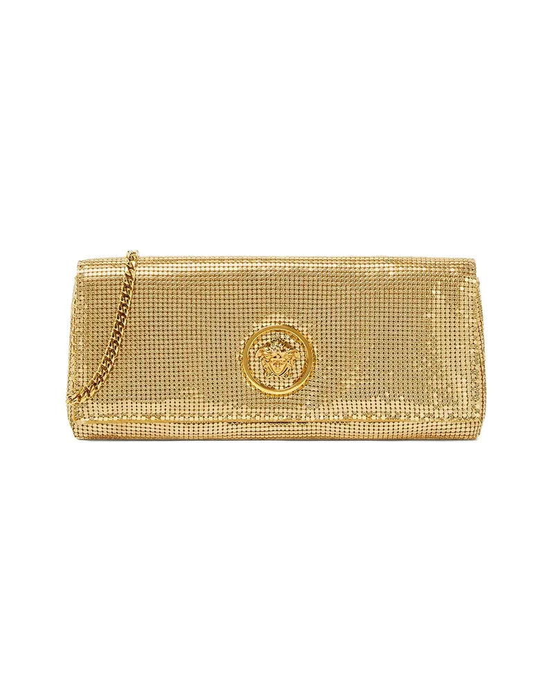 Versace La Medusa Clutch Bag Gold
