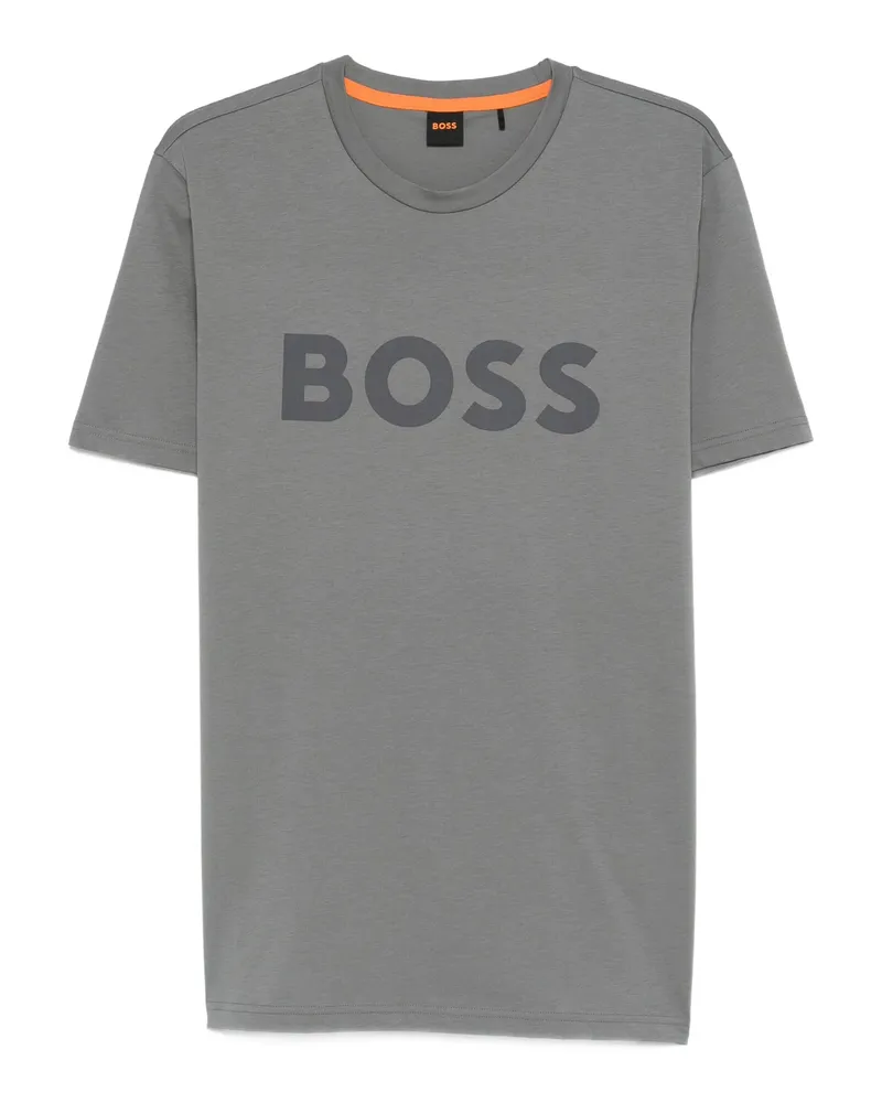 HUGO BOSS Logo T-shirt Grey
