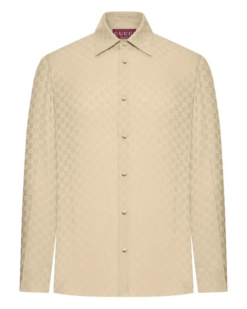 Gucci Silk Shirt Neutrals