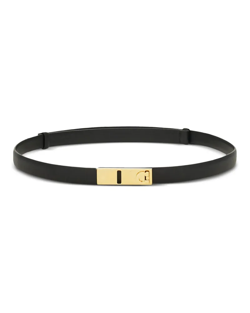 Ferragamo Extendable Hug Belt Black
