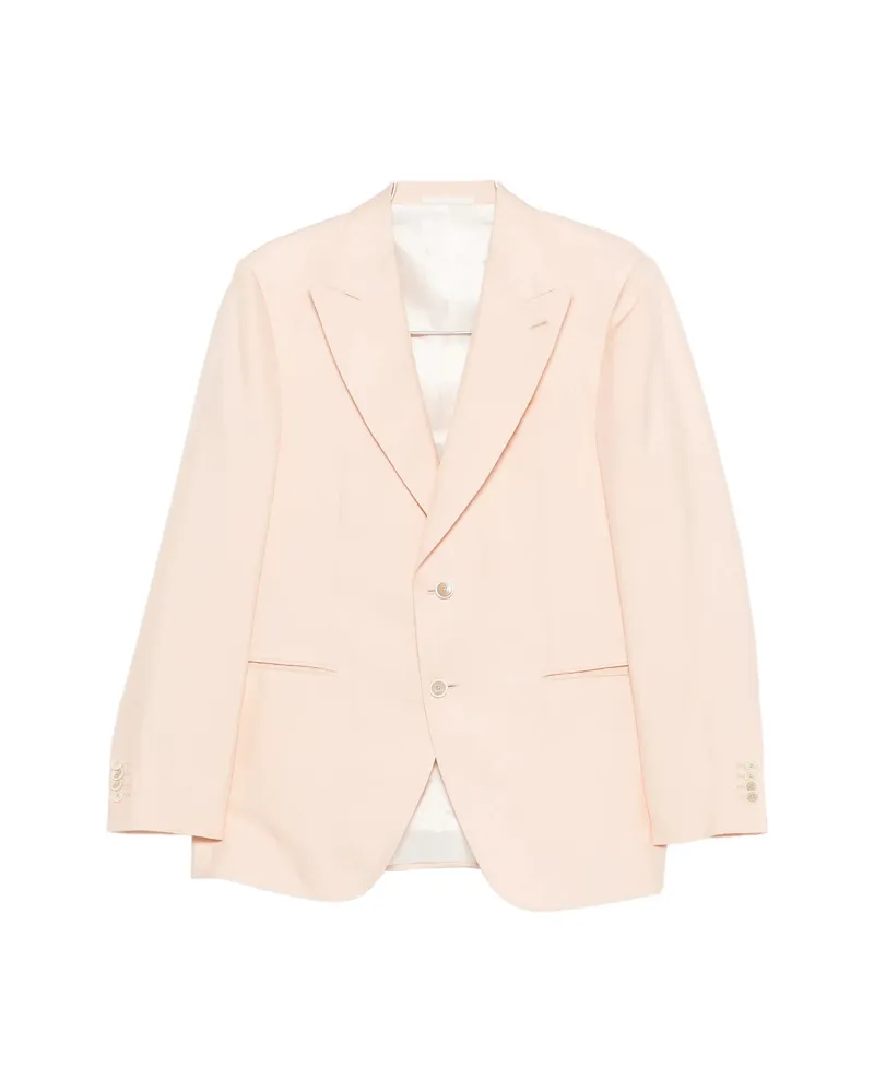 Caruso Single-breasted Suit (set Of Three Pink