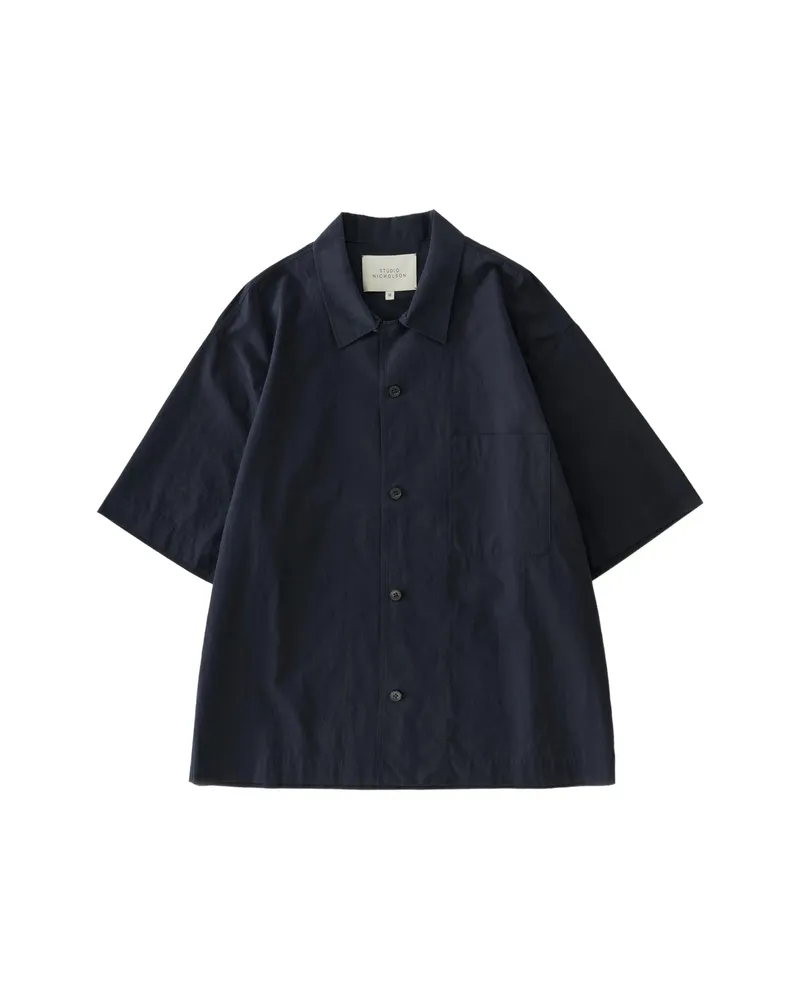 Studio Nicholson Agios Shirt Blue