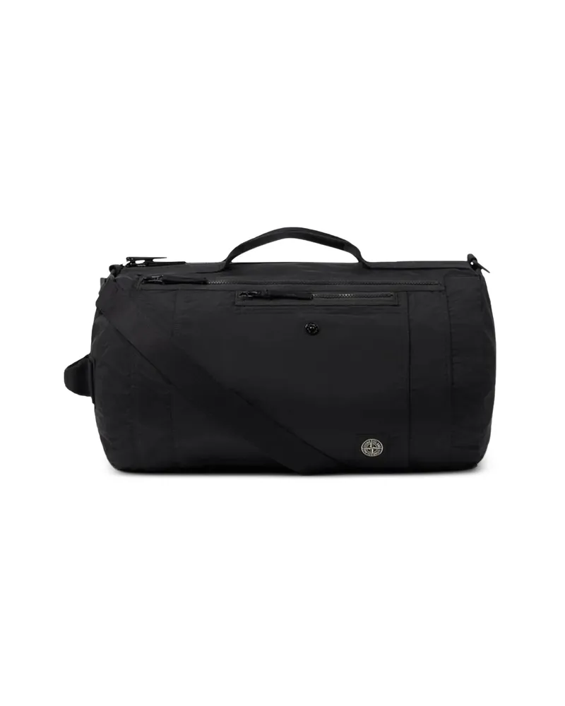 Stone Island Logo-patch Holdalls Bag Black