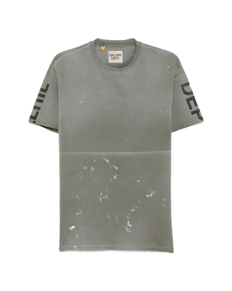 GALLERY DEPT. Pablo Paint-splatter T-shirt Green