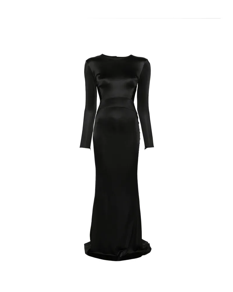 Co Cut-out Backless Maxi Dress Black