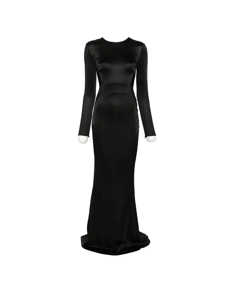 Co Cut-out Backless Maxi Dress Black