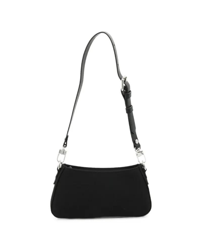 Vivienne Westwood Orb Plaque Shoulder Bag Black