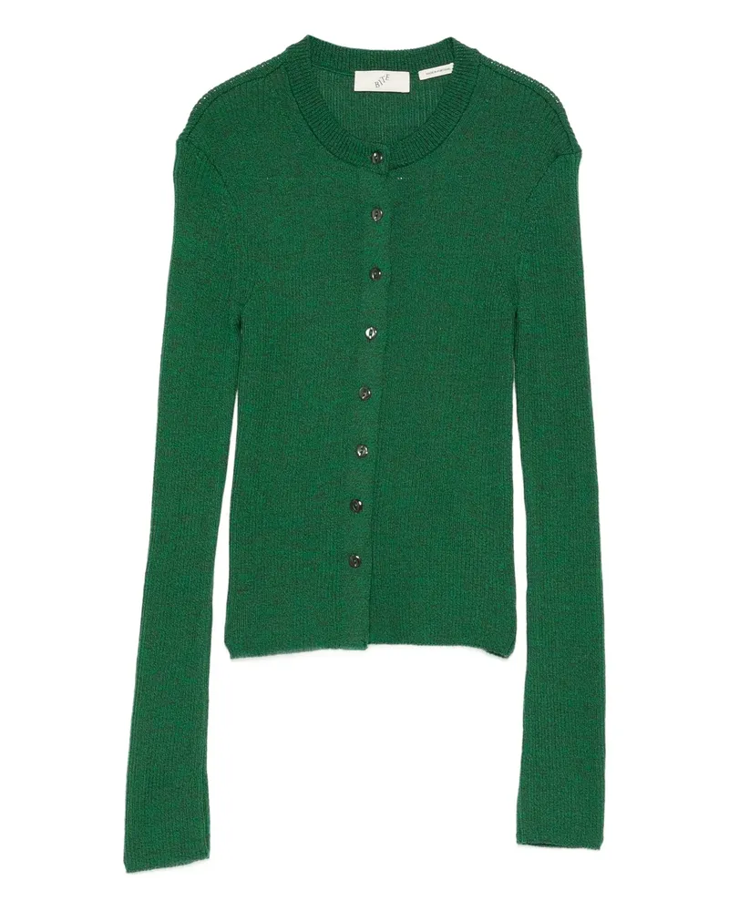 BITE Studios Buttoned Cardigan Green