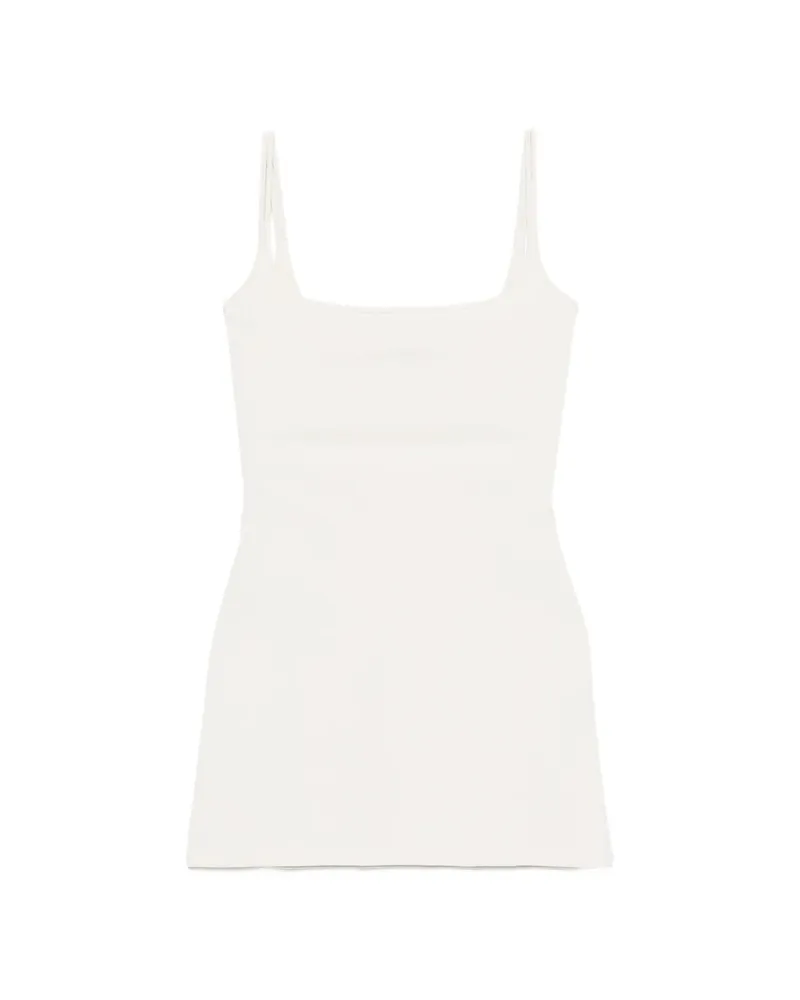 GIMAGUAS Lula Square-neck Mini Dress White