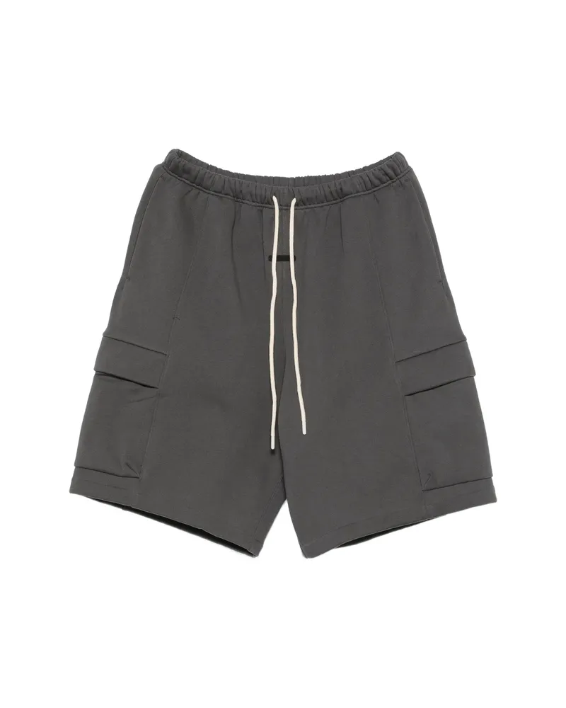 Fear of God Drawstring Cargo Shorts Grey