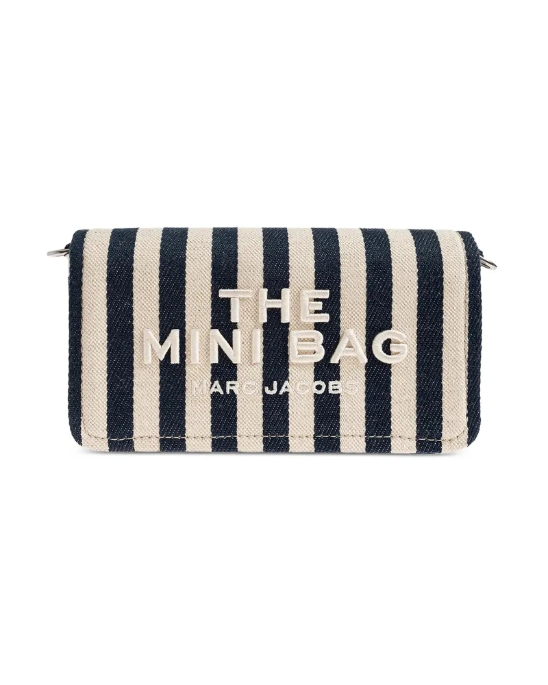 Marc Jacobs Striped Tote Bag Blue