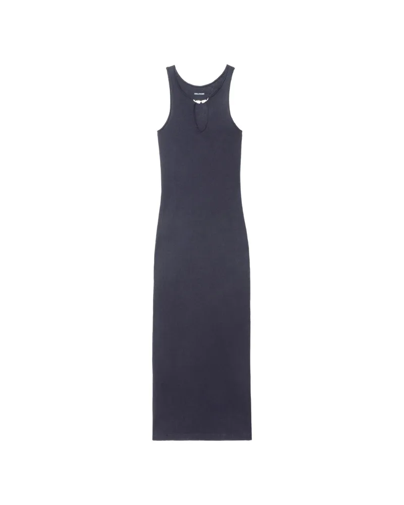 Zadig & Voltaire Tiffania Lin Lave Cutout Dress Grey